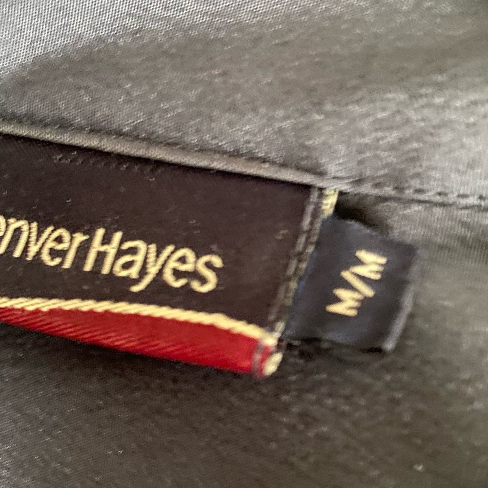 Denver Hayes INDIGO Dress Blouse, M Summer Sale - Picture 8 of 8